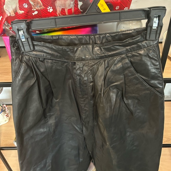 Genuine Leather Pants - Picture 2 of 9